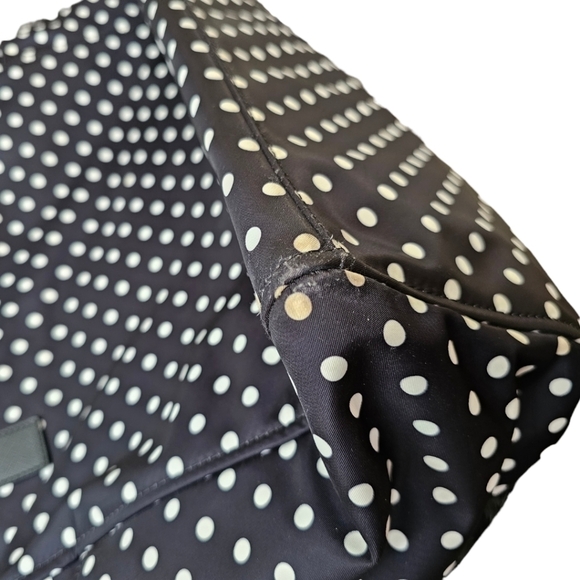 Kate Spade White and Black Polkadot Diaper bag or tote. - Picture 11 of 11
